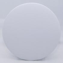 Kit 3 Estofados Assento Branco Banqueta em material sintético Colorido - Itagold