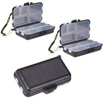 Kit 3 Estojo Organizador Pesca Remedio 9 Divisórias Compacto Kit 3 Estojo Organizador Pesca Remedio 9 Divisórias Compacto
