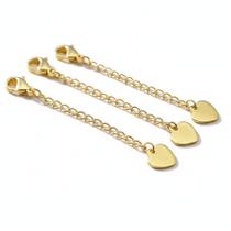 Kit 3 Extensor Prologandor Pulseira Colar Corrente Com Fecho