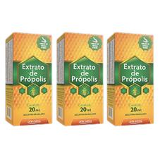 Kit 3 Extrato De Própolis 20ml - Arte Nativa Kit 3 Extrato De Própolis 20ml - Arte Nativa