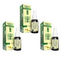 Kit 3 Extrato de Própolis Verde 70% 30ml Alta Concentração Natural Sem Açúcar- Apis Flora