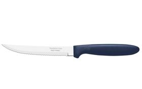 Kit 3 Faca Churrasco Tramontina Ipanema Inox Azul 5"