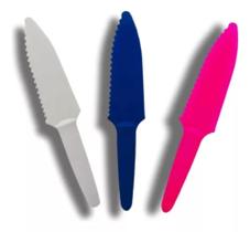 Kit 3 facas - Espátula Para Cortar Bolos, Tortas Pães 30 Cm Kit 3 facas - Espátula Para Cortar Bolos, Tortas Pães 30 Cm