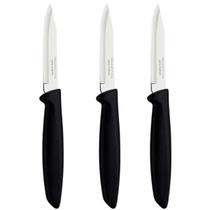 Kit 3 Facas Para Legumes E Frutas Linha Plenus Aço Inox Tramontina Kit 3 Facas Para Legumes E Frutas Linha Plenus Aço Inox Tramontina