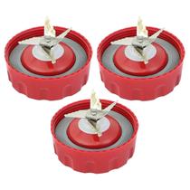 Kit 3 Facas Vermelha 6 Lâminas Liquidificador Philips Walita Ri2240 Ri2242 Ri2244 Kit 3 Facas Vermelha 6 Lâminas Liquidificador Philips Walita Ri2240 Ri2242 Ri2244