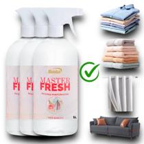 kit 3 facilitador de passar roupas Master Fresh Roupas Perfumadas 1 L