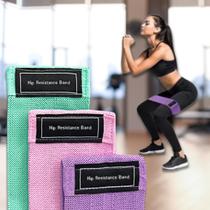 Kit 3 Faixas Elásticas Com 3 Niveis de Resistência Para Treino Exercício em Academia Ar Livre Pilates Kit 3 Faixas Elásticas Com 3 Niveis de Resistência Para Treino Exercício em Academia Ar Livre Pilates