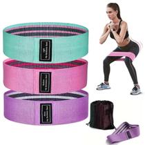 Kit 3 Faixas Elásticas De Exercício Original