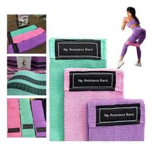Kit 3 Faixas Elásticas Exercícios Pilates Yoga Musculação