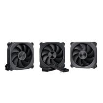 Kit 3 fan 120mm aerion veil s com controladora argb preto fan100
