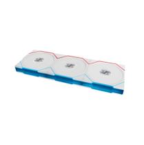 Kit 3 fans 120mm lian li uni fan tl wireless 120, argb, white 12tl1w3w