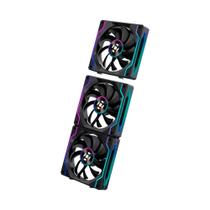 Kit 3 Fans Fortrek Twister Unifans Wireless ARGB Preto