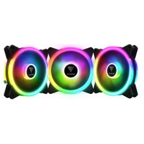 Kit 3 fans gamdias aeolus m2-1203 lite s/ controladora