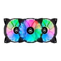 Kit 3 Fans Mancer Z100 RGB Com Controladora 120mm - MCR-Z10RGB-01 Kit 3 Fans Mancer Z100 RGB Com Controladora 120mm - MCR-Z10RGB-01