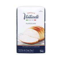 Kit 3 Farinha de Trigo Puríssima Venturelli Famiglia - 1kg