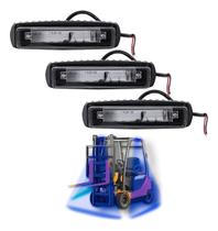 Kit 3 Farol Barra Led Blue Zone 20w Empilhadeira Universal