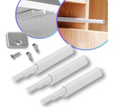 Kit 3 Fecho Pulsador Magnético Branco Toque Sobrepor Tip-on Kit 3 Fecho Pulsador Magnético Branco Toque Sobrepor Tip-on