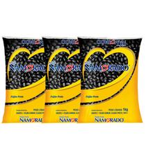 Kit 3 Feijão Preto Namorado Selecionado 1kg
