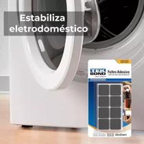 kit 3 Feltro Adesivo P/ Proteção Contra Riscos E Batidas 36un