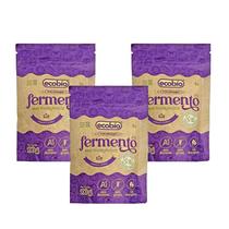 KIT - 3 Fermento Ecobio Não Transgênico E Sem Gluten 100g