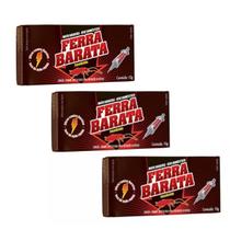 KIT 3 Ferra Barata Contra Baratas em Gel com Aplicador 10g KIT 3 Ferra Barata Contra Baratas em Gel com Aplicador 10g
