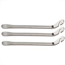 Kit 3 Ferramenta Espatula De Tirar Pneu Aco - Genesi Cromada 055949 Kit 3 Ferramenta Espatula De Tirar Pneu Aco - Genesi Cromada 055949
