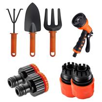 Kit 3 Ferramentas 2 Conectores 2 Bicos Engate Esguicho Kit 3 Ferramentas 2 Conectores 2 Bicos Engate Esguicho