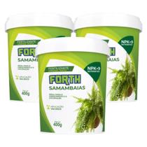 Kit 3 Fertilizante forth Samambaias 400G