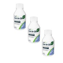 KIT 3 Fertilizante Npk Líquido Para Plantas 04.14.08 100ml
