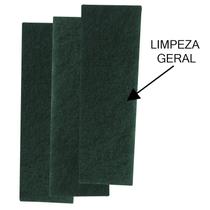 Kit 3 Fibra Limpeza Geral Abrasiva Para Suporte LT Plus Verde 40cm