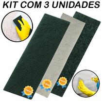 Kit 3 Fibra Sintética Leve Geral Pesada Para Suporte LT Plus 40 CM