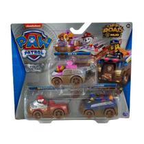 Kit 3 Figuras Veículo Die Cast Sunny Patrulha Canina Kit 3 Figuras Veículo Die Cast Sunny Patrulha Canina