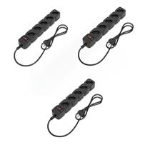 Kit 3 Filtro de Linha Intelbras 5 Tomadas 1 Metro - EPE 205