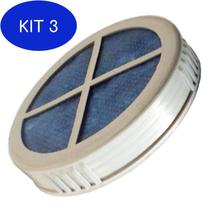 Kit 3 Filtro refil base e tampa p1 pó para respirador Mastt Alltec