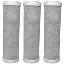 Kit 3 Filtro Refil Compatível Acqualimp Fpe-01R Carbon Block