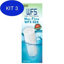 Kit 3 Filtro Refil Purificador Wfs 024 -Compatível Newup