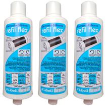 Kit 3 Filtros Flex Originais P/ Purificador Acquaflex Libell