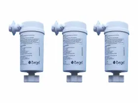 Kit 3 Filtros Refil Para Purificador Begel Purestil Original