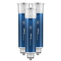 Kit 3 Filtros/Refis Original de Água Acqua Pure para Purificador Electrolux PC01B, PC01X, PE15B, PE15X e PE15P