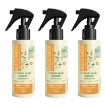 Kit 3 Finalizador Líquido Iluminador Camomila 100ml Bio Extratus Kit 3 Finalizador Líquido Iluminador Camomila 100ml Bio Extratus