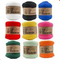 Kit 3 Fio De Malha Extra Premium Fischer 25mm C/ 140 Metros Crochê AZUL BONDI Kit 3 Fio De Malha Extra Premium Fischer 25mm C/ 140 Metros Crochê AZUL BONDI