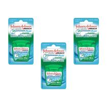 Kit 3 Fio Dental Reach Expansion Plus Menta Johnson's 50m Kit 3 Fio Dental Reach Expansion Plus Menta Johnson's 50m