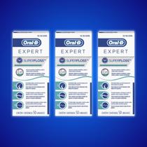 Kit 3 Fio Dental Superfloss Expert 50un Oral B Kit 3 Fio Dental Superfloss Expert 50un Oral B