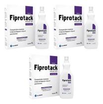 Kit 3 Fiprotack Pour-on - 1 Litro - Vetoquinol Kit 3 Fiprotack Pour-on - 1 Litro - Vetoquinol