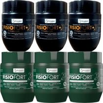 Kit 3 FisioFort Premium 240g + 3 Pomada FisioFort 240g