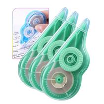 Kit 3 Fita Branca corretivo Secagem Rápido Escolar Branquinho 12M x 5mm