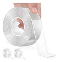 Kit 3 Fita Dupla Face Adesiva Nano Super Extra Forte Lavavel