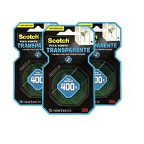 Kit 3 Fita Dupla Face Fixa Forte 3M 12MM X 2M