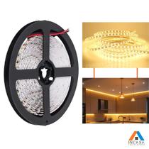 Kit 3 Fita Led Rolo 5 Metros Branco Quente Dupla Face Adesivo Cor Da Luz Branco-quente 3000K