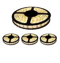 Kit 3 Fita Led Rolo 5m 5050 Branco Quente A Prova D'agua Kit 3 Fita Led Rolo 5m 5050 Branco Quente A Prova D'agua